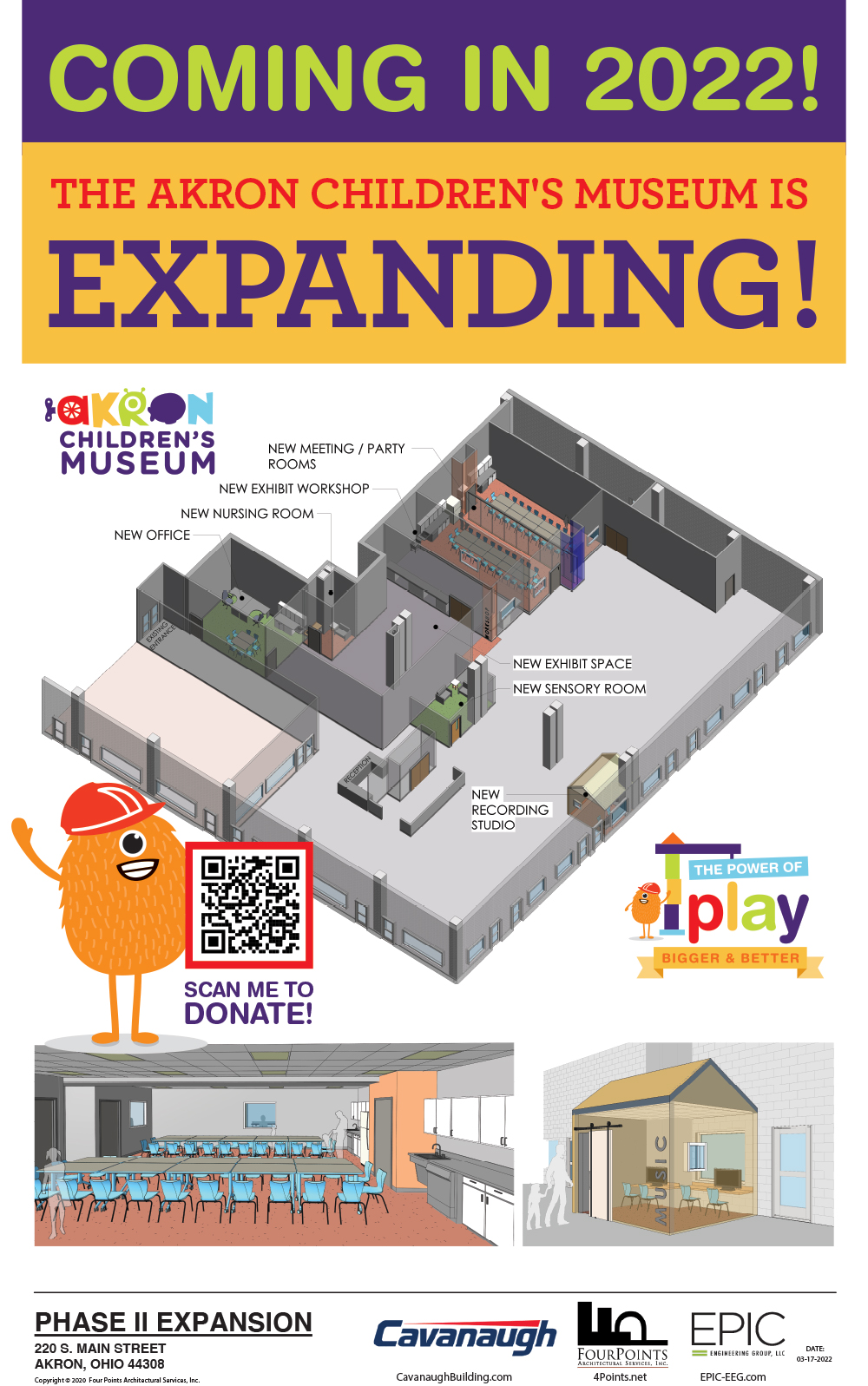 Akron Children's Museum Expansion Plan