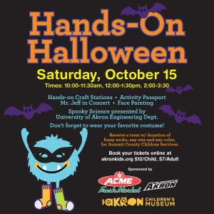 Hands-on Halloween October 15, 2022