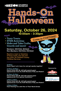 Hands-on Halloween October 26, 2024