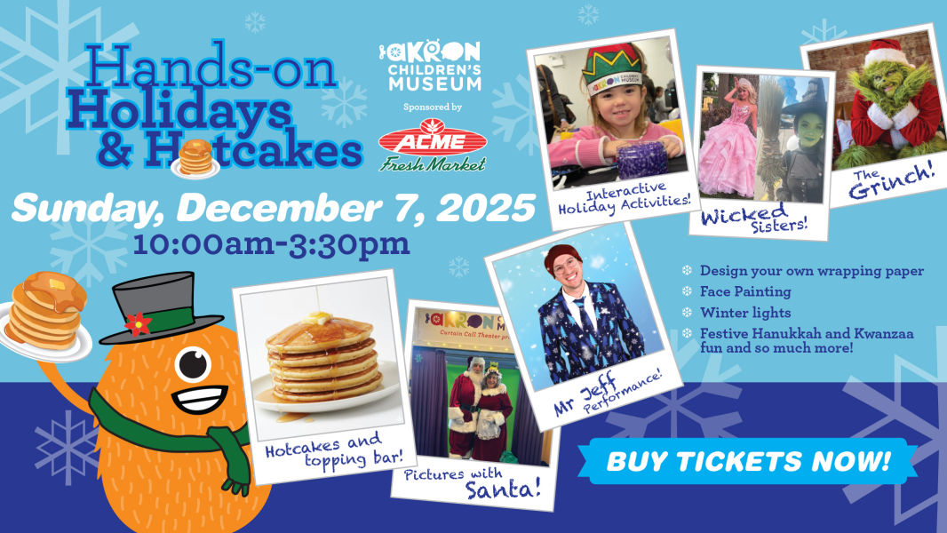 Hands-On Holidays & Hotcakes, Sunday, December 7
