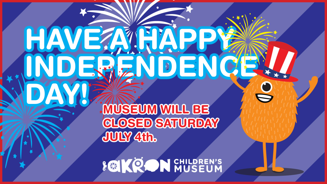 Museum Closed Saturday, July 4th