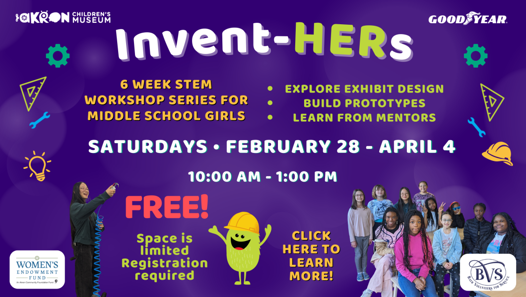 ACM InventHERs 6-Week STEM Workshop Series for Girls